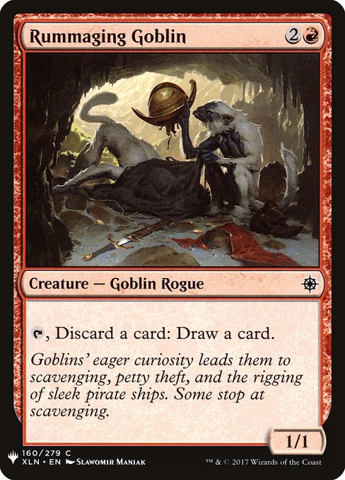 Rummaging Goblin (XLN-160) [The List]
