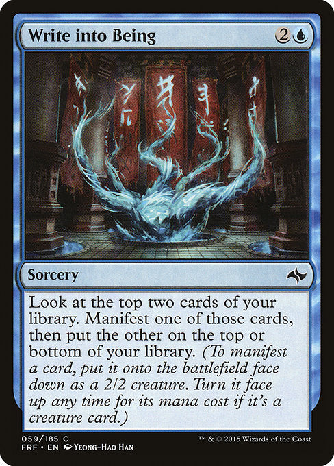 Write into Being (59) [Fate Reforged]