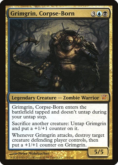 Grimgrin, Corpse-Born (214) [Innistrad]