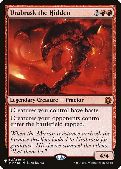 Urabrask the Hidden (IMA-152) [The List]