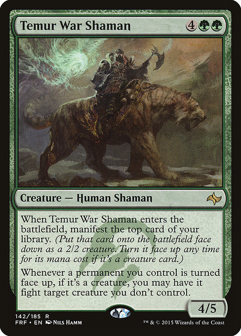 Temur War Shaman (142) [Fate Reforged]