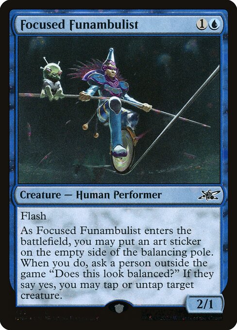 Focused Funambulist (333) [Unfinity]