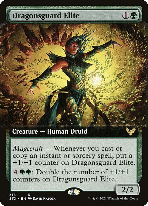 Dragonsguard Elite (316) [Strixhaven: School of Mages] [Extended Art]