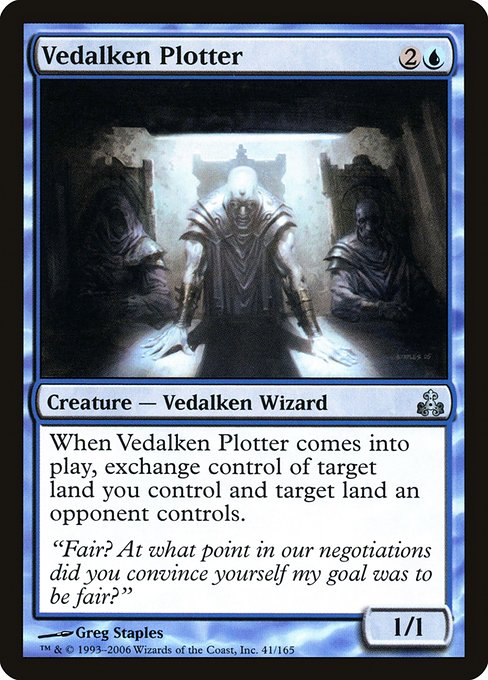 Vedalken Plotter (41) [Guildpact]
