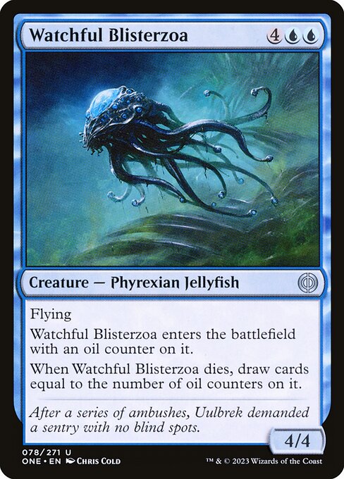 Watchful Blisterzoa (78) [Phyrexia: All Will Be One]