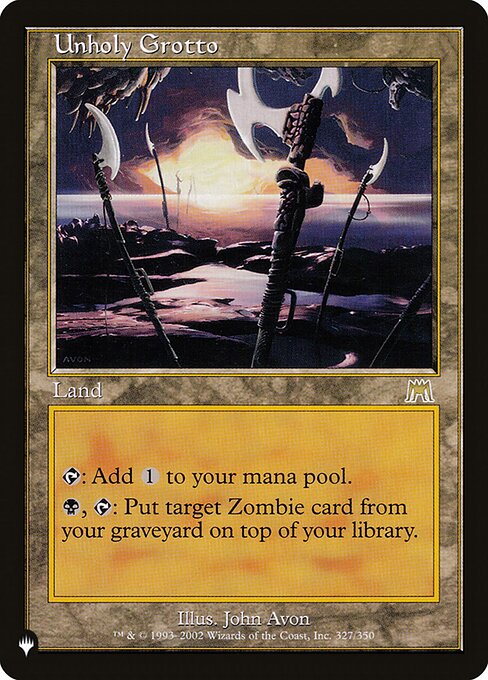 Unholy Grotto (ONS-327) [The List]