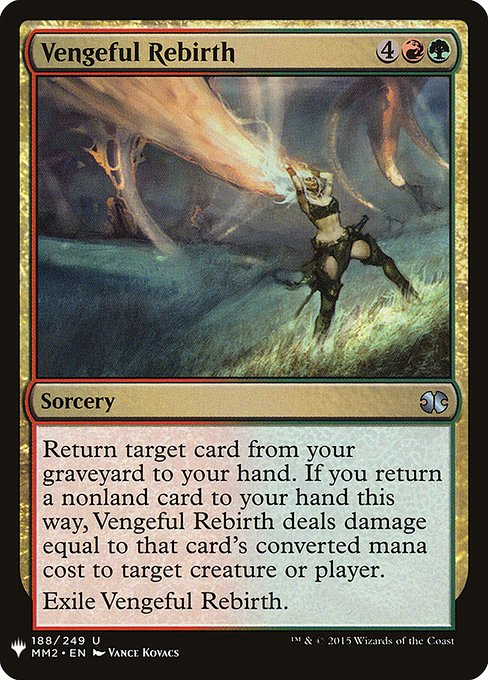 Vengeful Rebirth (MM2-188) [The List]