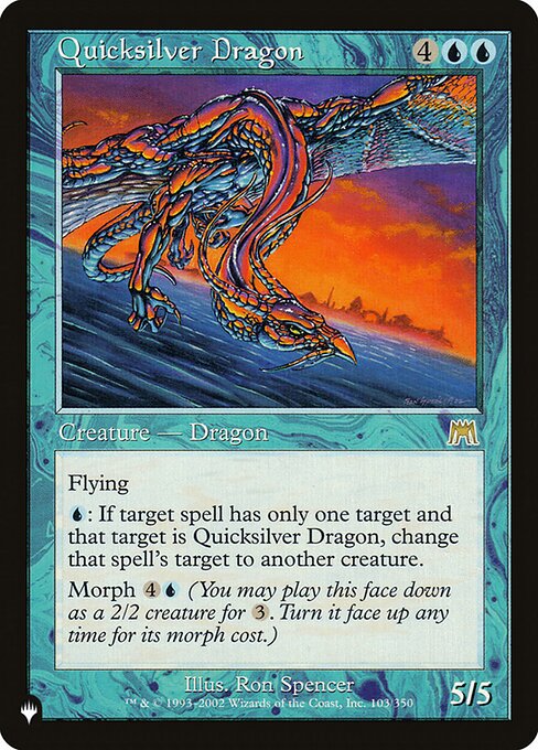 Quicksilver Dragon (ONS-103) [The List]