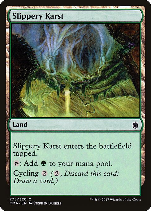 Slippery Karst (275) [Commander Anthology]