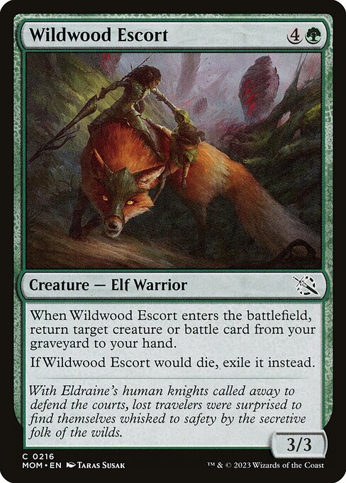 Wildwood Escort (216) [March of the Machine]