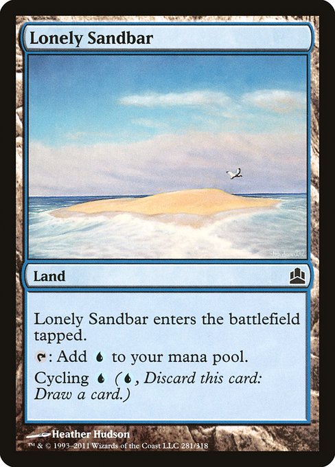 Lonely Sandbar (281) [Commander 2011]