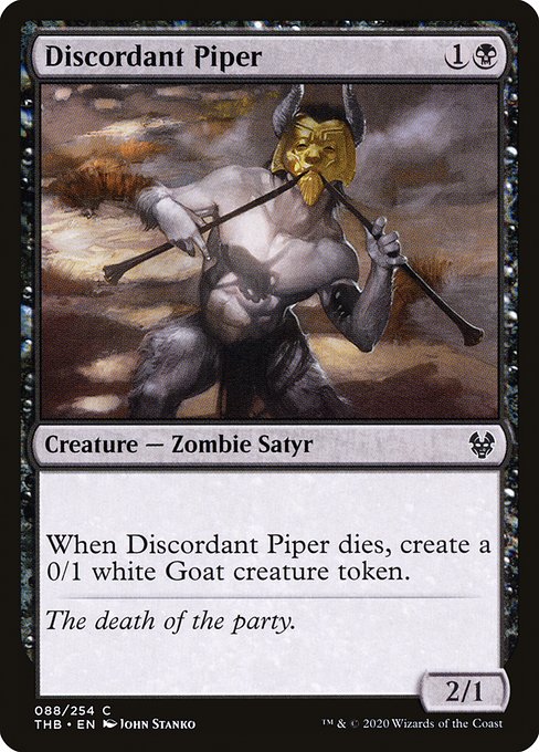 Discordant Piper (88) [Theros Beyond Death]