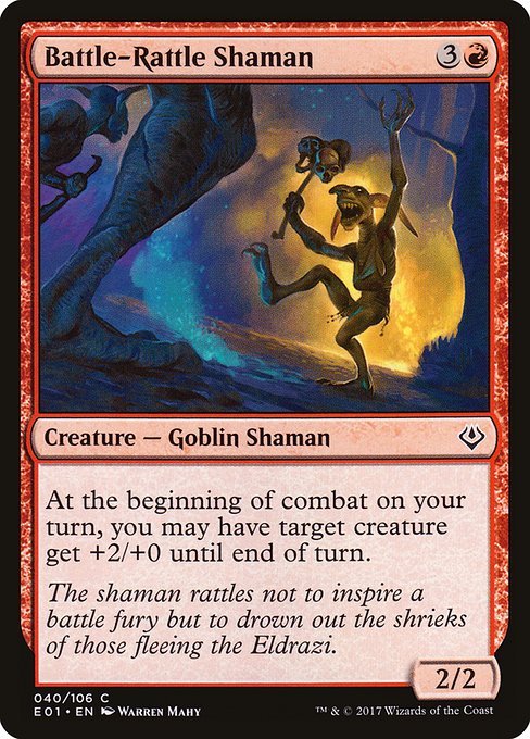 Battle-Rattle Shaman (40) [Archenemy: Nicol Bolas]
