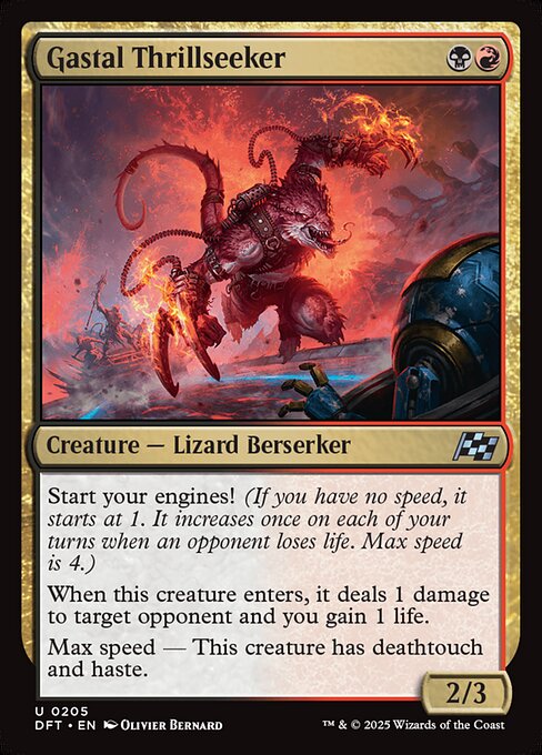 Gastal Thrillseeker (205) [Aetherdrift]