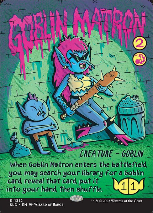 Goblin Matron (1312) [Secret Lair Drop] [Borderless]