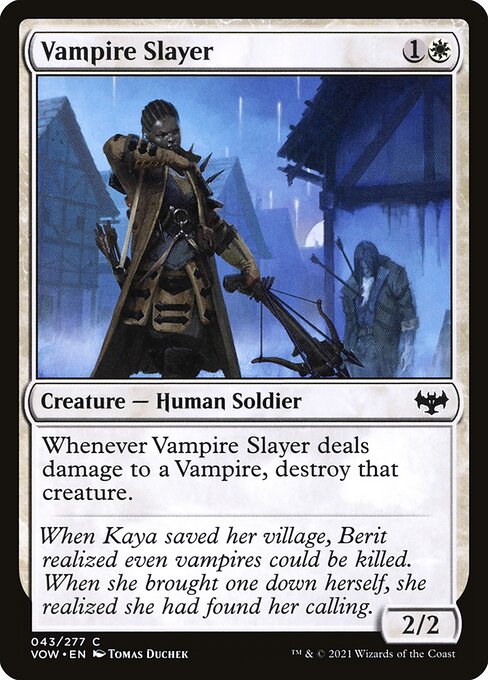 Vampire Slayer (43) [Innistrad: Crimson Vow]