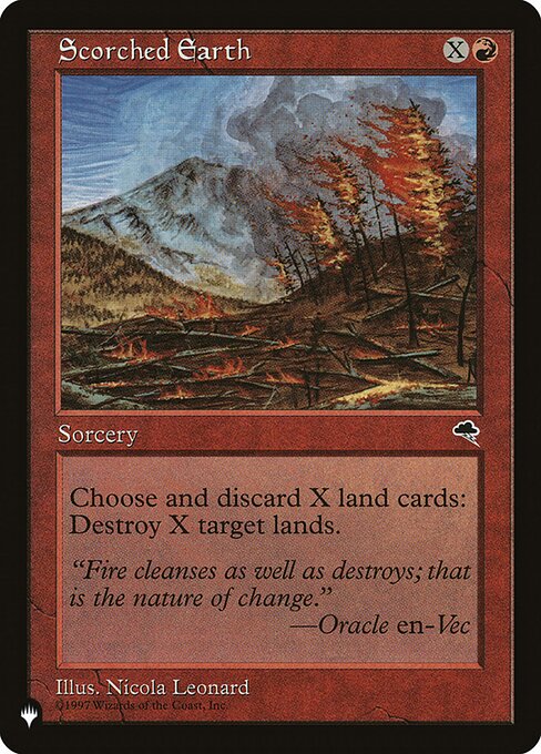 Scorched Earth (TMP-200) [The List]