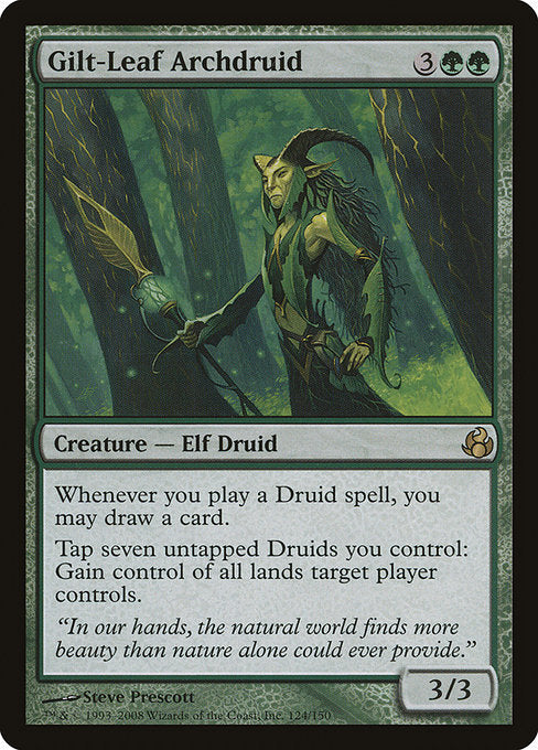 Gilt-Leaf Archdruid (124) [Morningtide]