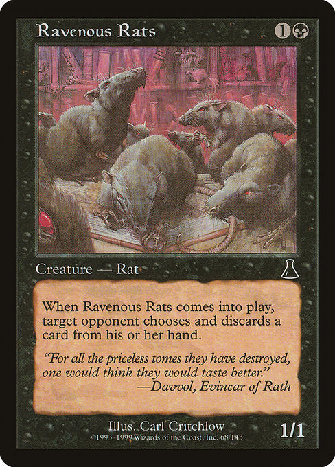 Ravenous Rats (68) [Urza's Destiny]