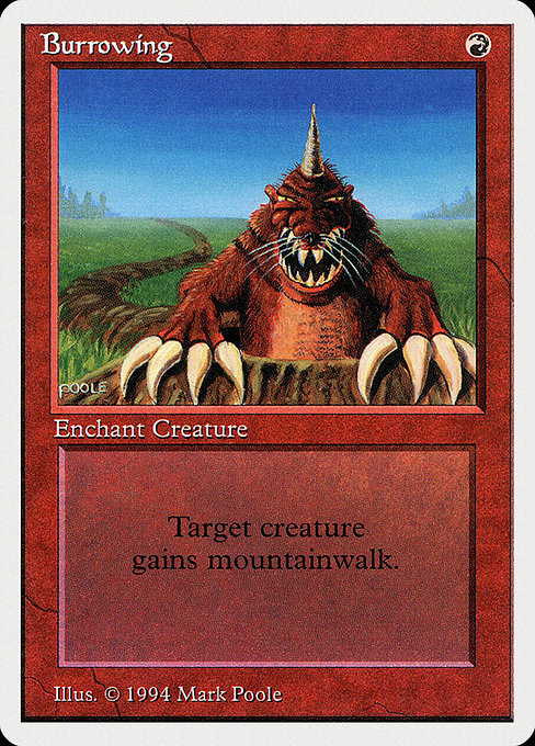 Burrowing (140) [Summer Magic / Edgar]