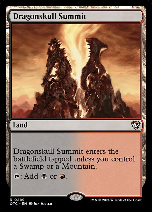 Dragonskull Summit (289) [Outlaws of Thunder Junction Commander]
