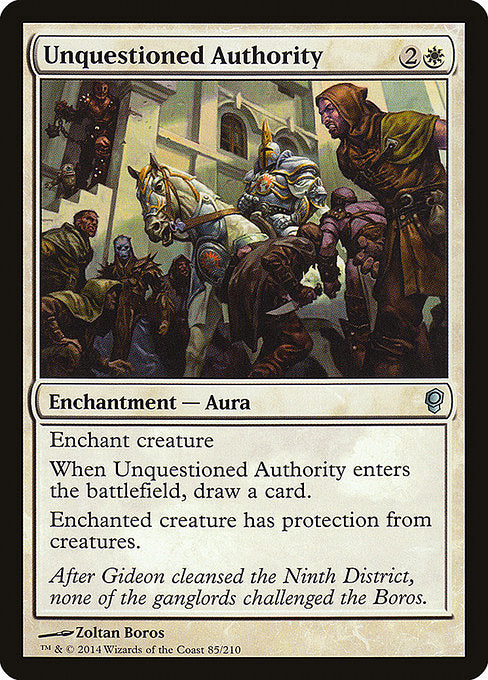 Unquestioned Authority (85) [Conspiracy]
