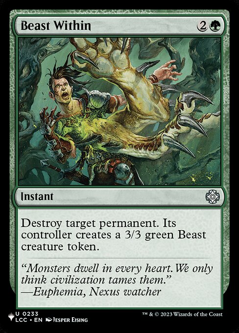 Beast Within (LCC-233) [The List]