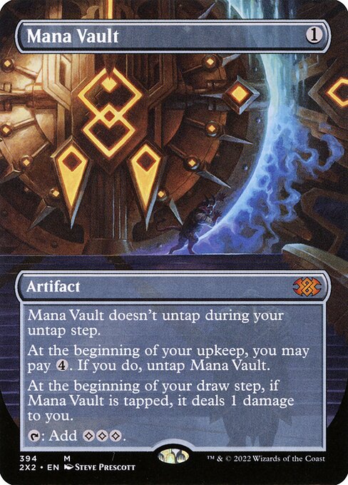Mana Vault (394) [Double Masters 2022] [Borderless]