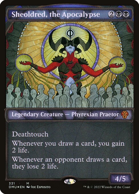 Sheoldred, the Apocalypse (331) [Dominaria United] [Showcase]