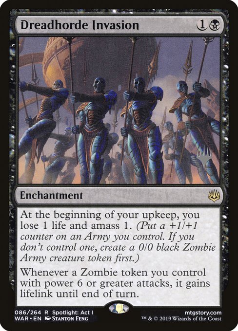 Dreadhorde Invasion (86p) [War of the Spark Promos]