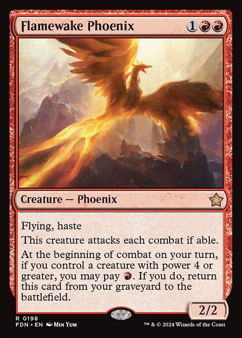 Flamewake Phoenix (198) [Foundations]