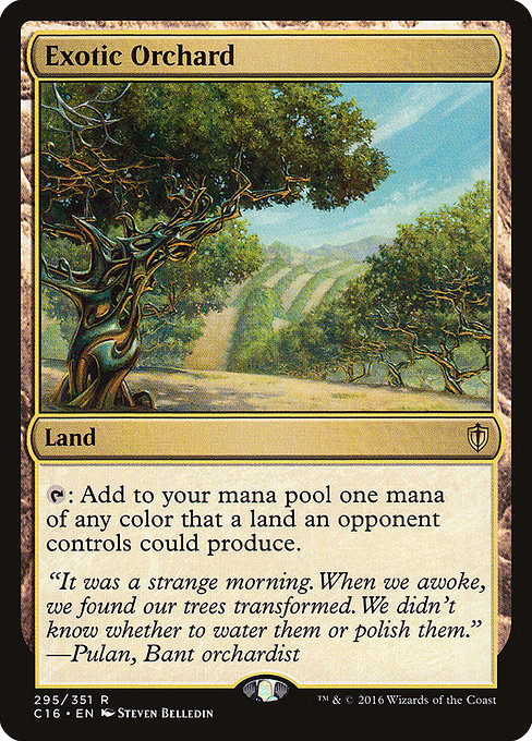 Exotic Orchard (295) [Commander 2016]