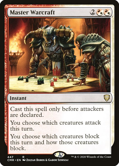 Master Warcraft (447) [Commander Legends]