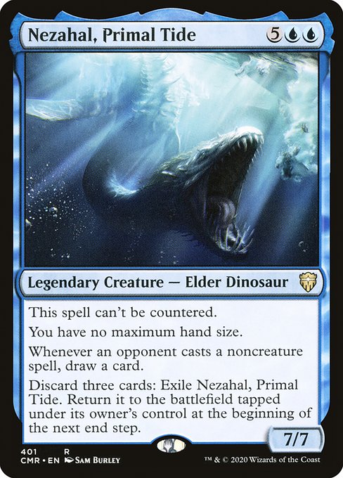 Nezahal, Primal Tide (401) [Commander Legends]