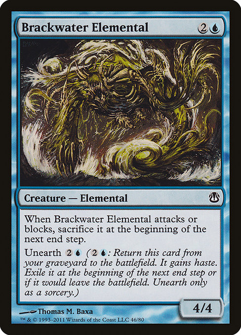 Brackwater Elemental (46) [Duel Decks: Ajani vs. Nicol Bolas]