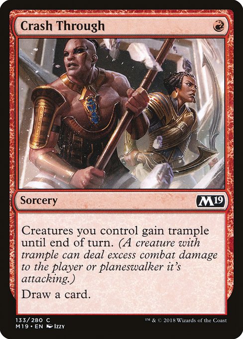 Crash Through (133) [Core Set 2019]