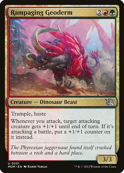 Rampaging Geoderm (251) [March of the Machine]