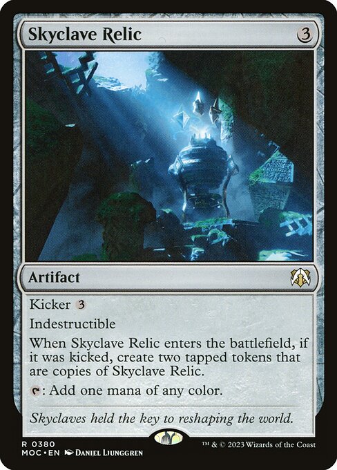 Skyclave Relic (380) [March of the Machine Commander]
