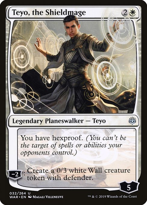 Teyo, the Shieldmage (32) [War of the Spark]