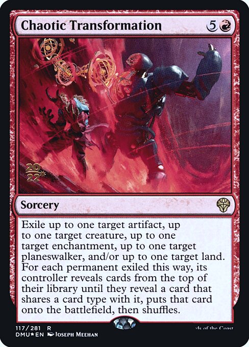 Chaotic Transformation (117s) [Dominaria United Promos]