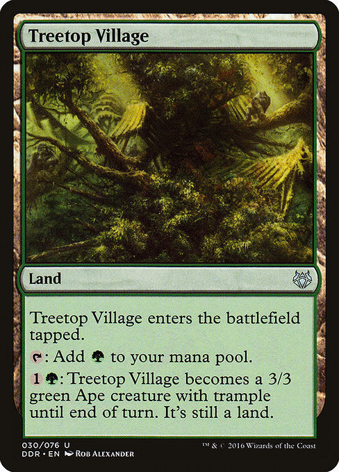 Treetop Village (30) [Duel Decks: Nissa vs. Ob Nixilis]