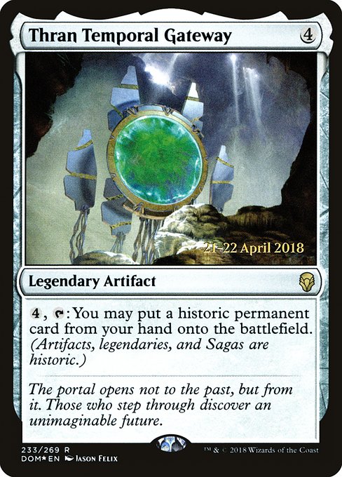Thran Temporal Gateway (233s) [Dominaria Promos]