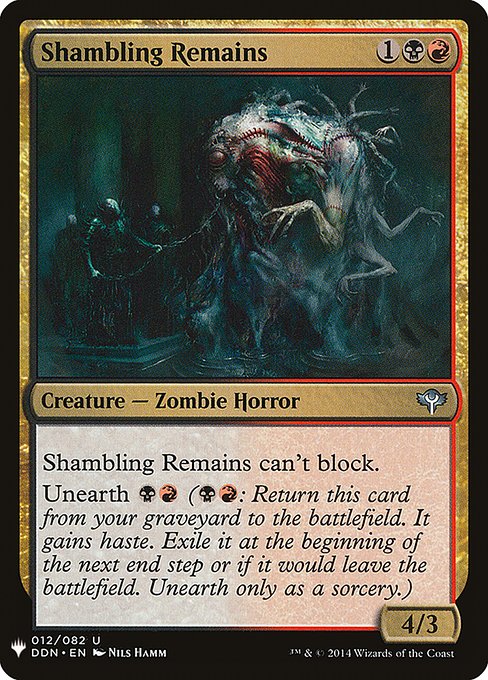 Shambling Remains (DDN-12) [The List]