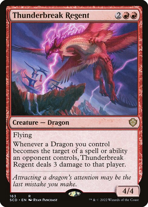 Thunderbreak Regent (163) [Starter Commander Decks]