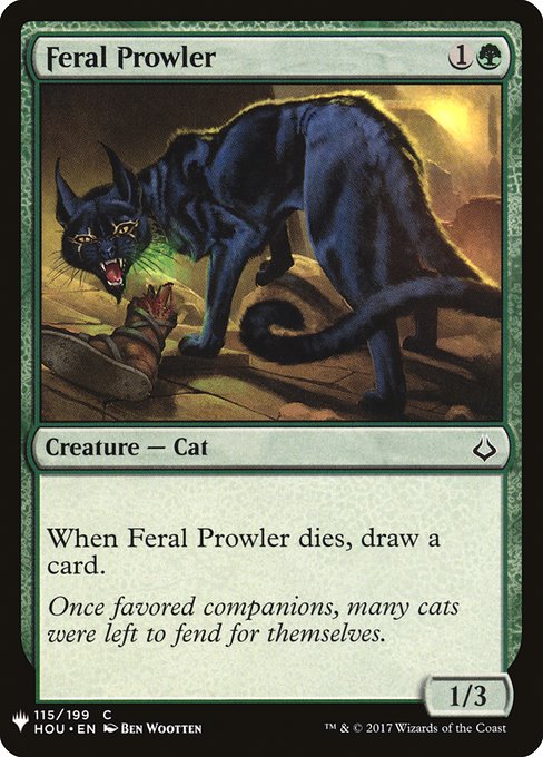 Feral Prowler (HOU-115) [The List]