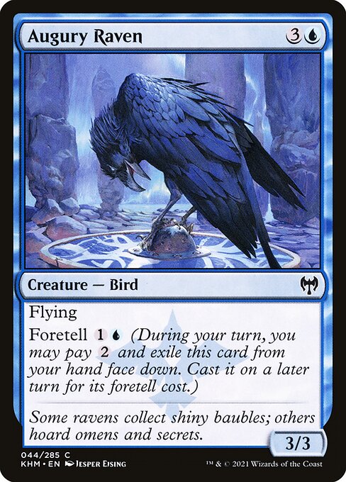 Augury Raven (44) [Kaldheim]