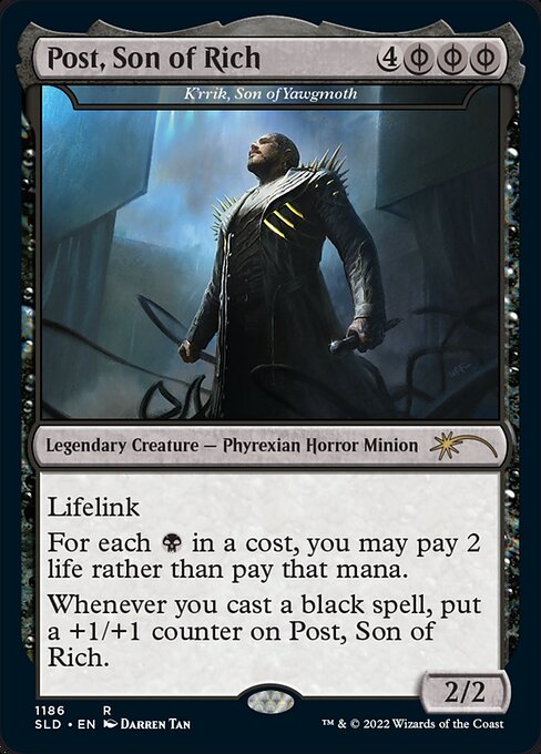 K'rrik, Son of Yawgmoth (1186) [Secret Lair Drop]