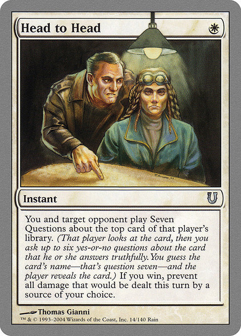 Head to Head (14) [Unhinged]