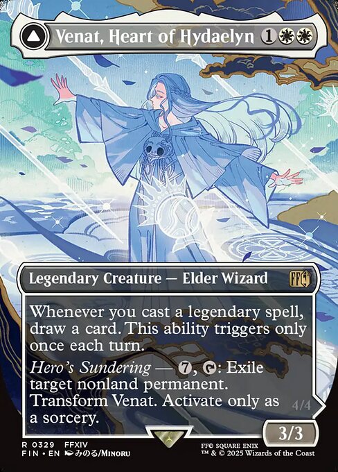 Venat, Heart of Hydaelyn // Hydaelyn, the Mothercrystal (329) [Final Fantasy]