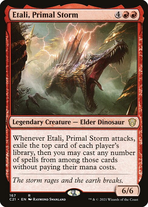 Etali, Primal Storm (167) [Commander 2021]